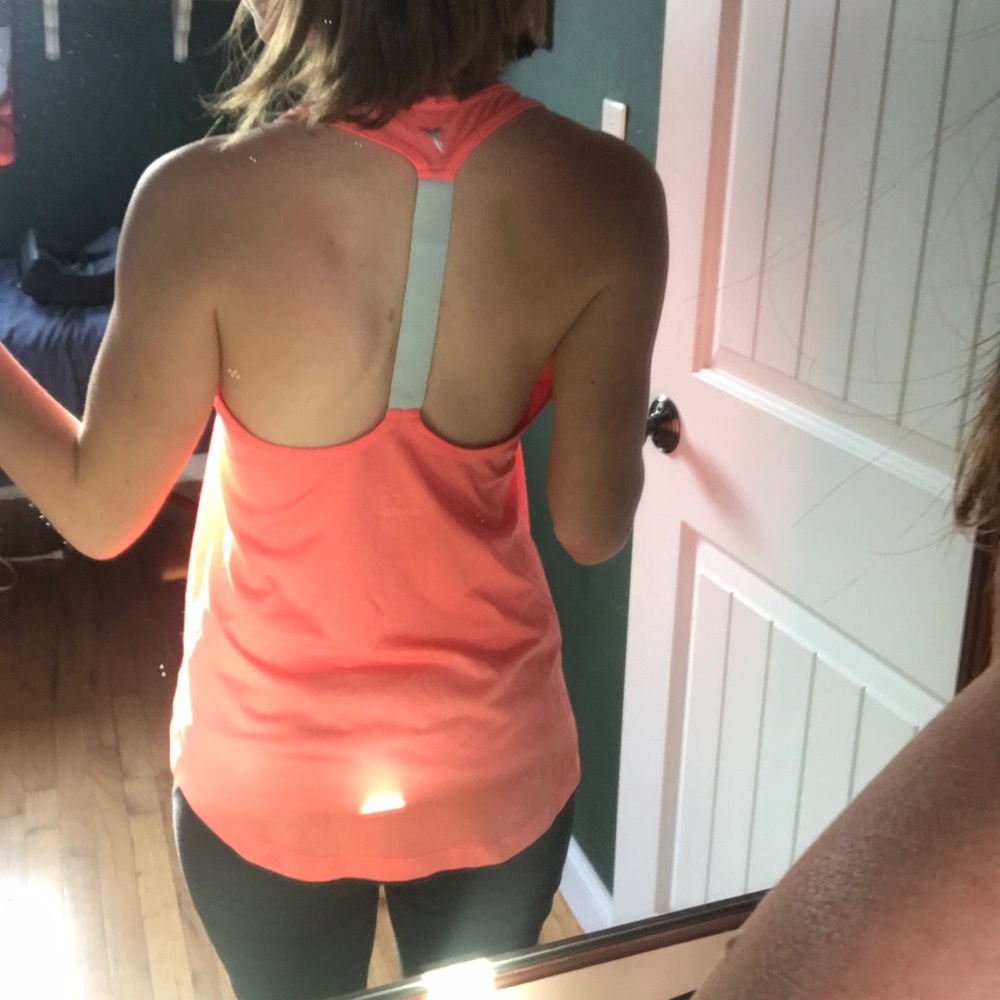 Breezy exercise tank